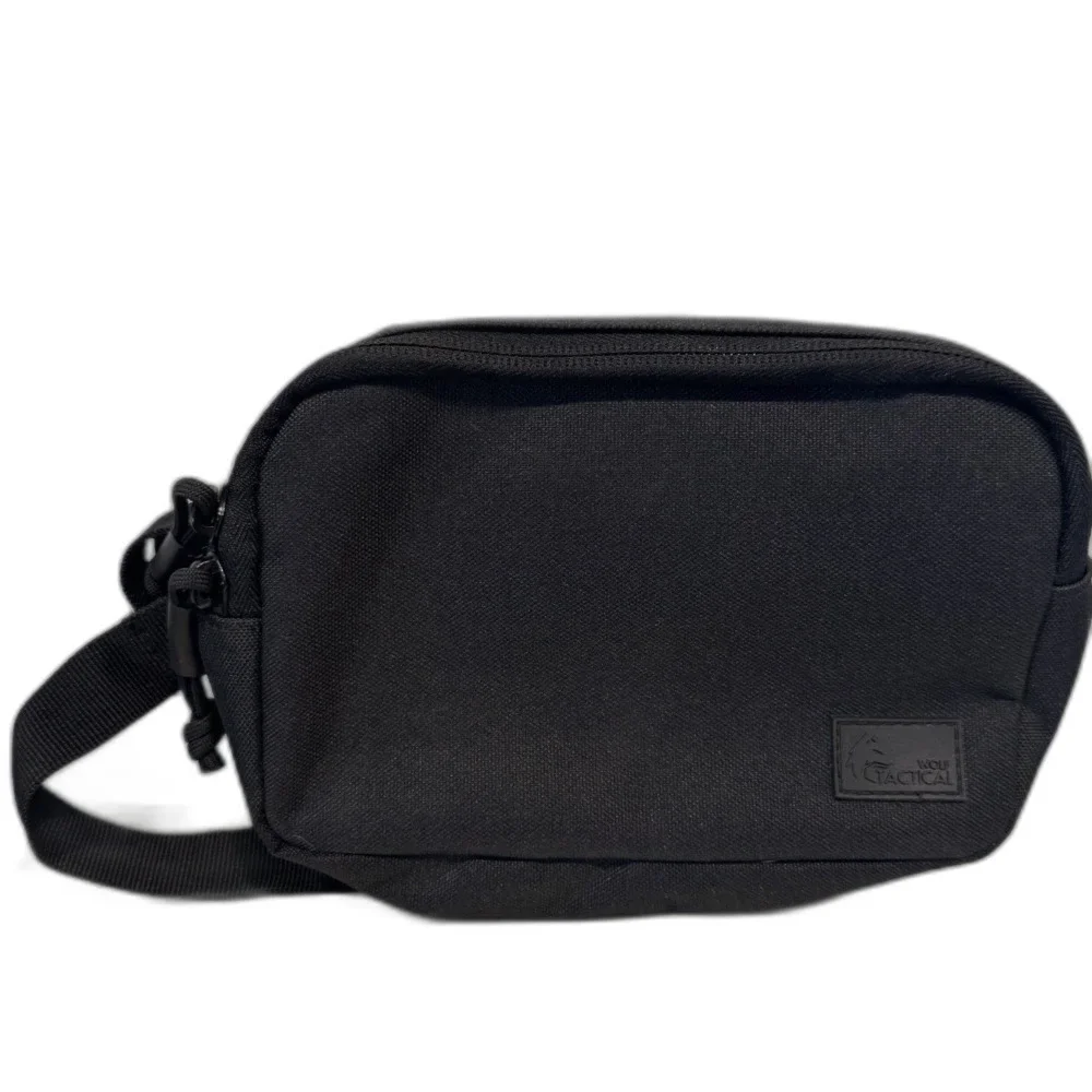 NWOT Wolf Tactical Fanny Pack Dangler Pouch MOLLE Crossbody Waist Bag Black
